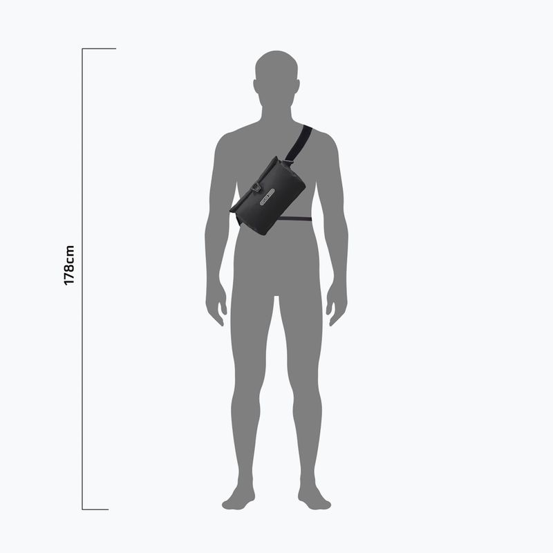 Cyklistická taška na riadidlá ORTLIEB Velo-Sling Flex 2.5 l black 8