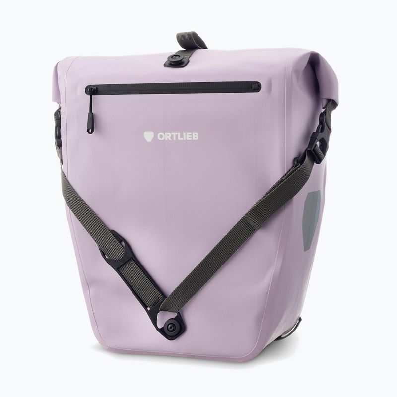 Brašna na bicykel Ortlieb Tylna Back-Roller Zip-Pocket Tidura Strong QL2.2 20L lavender 2