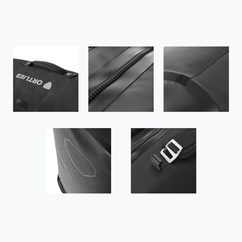 Cestovná taška Ortlieb Duffle Zip Tidura Strong 60L black 9