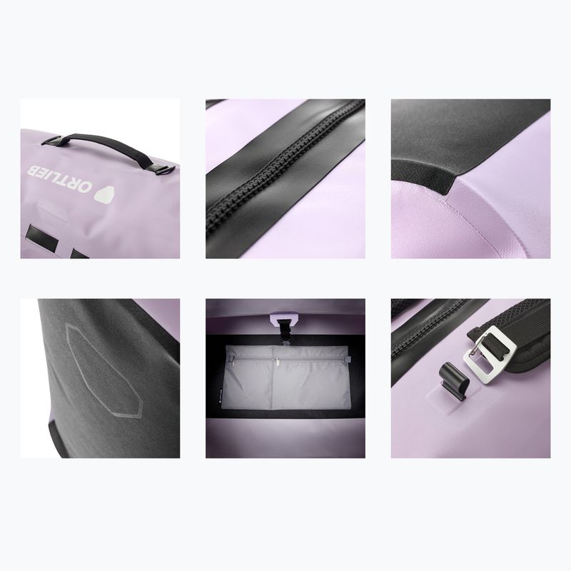 Cestovná taška Ortlieb Duffle Zip Tidura Strong 60L lavender 9