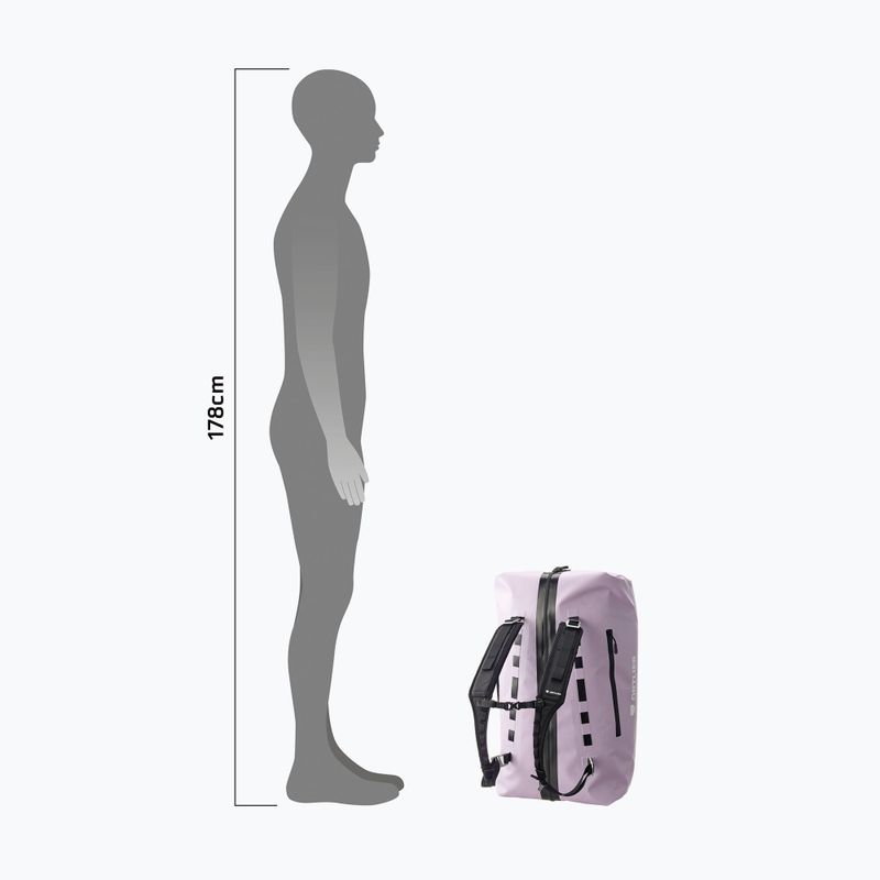 Cestovná taška Ortlieb Duffle Zip Tidura Strong 60L lavender 10