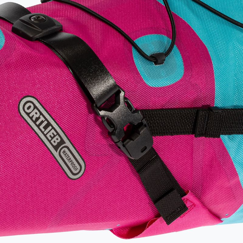 Cyklistická brašna pod sedlo ORTLIEB Seat-Pack 16.5 l cyber blue/cyber pink 4
