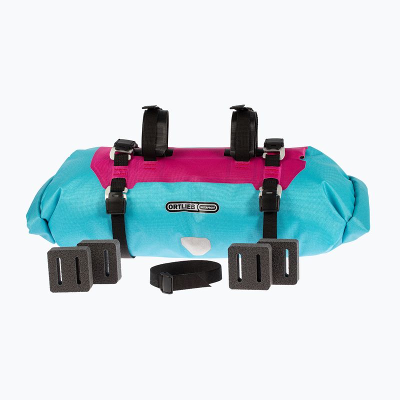 Taška na riadidlá na bicykel ORTLIEB Handlebar-Pack 9 l cyber blue/cyber pink 4