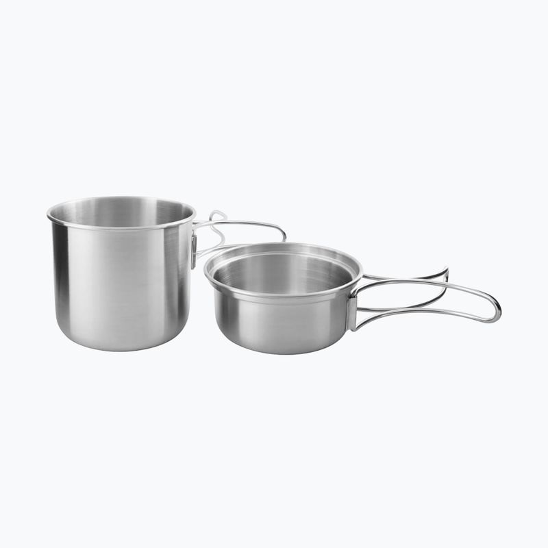 Súprava cestovného riadu Tatonka Handle Mug 500 ml steel 2