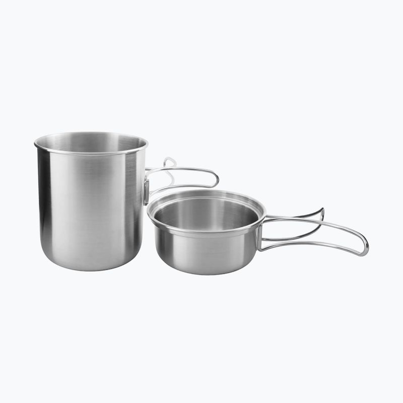 Súprava cestovného riadu Tatonka Handle Mug 600 ml steel 2