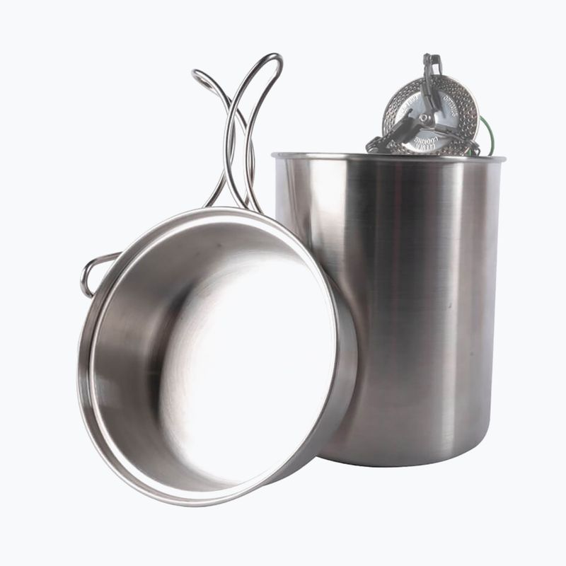 Súprava cestovného riadu Tatonka Handle Mug 600 ml steel 7