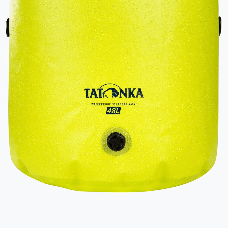 Nepremokavý vak Tatonka WP Vodotesný vak na veci Valve 48 l limetka 5