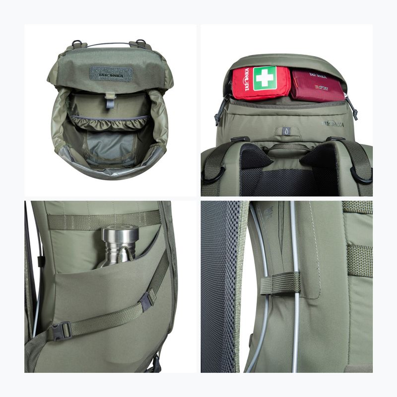 Turistický batoh Tatonka Hike Pack 30 l BC stone grey olive 8