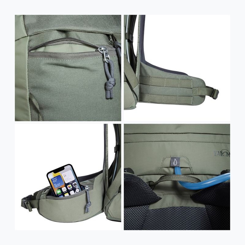 Turistický batoh Tatonka Hike Pack 30 l BC stone grey olive 9