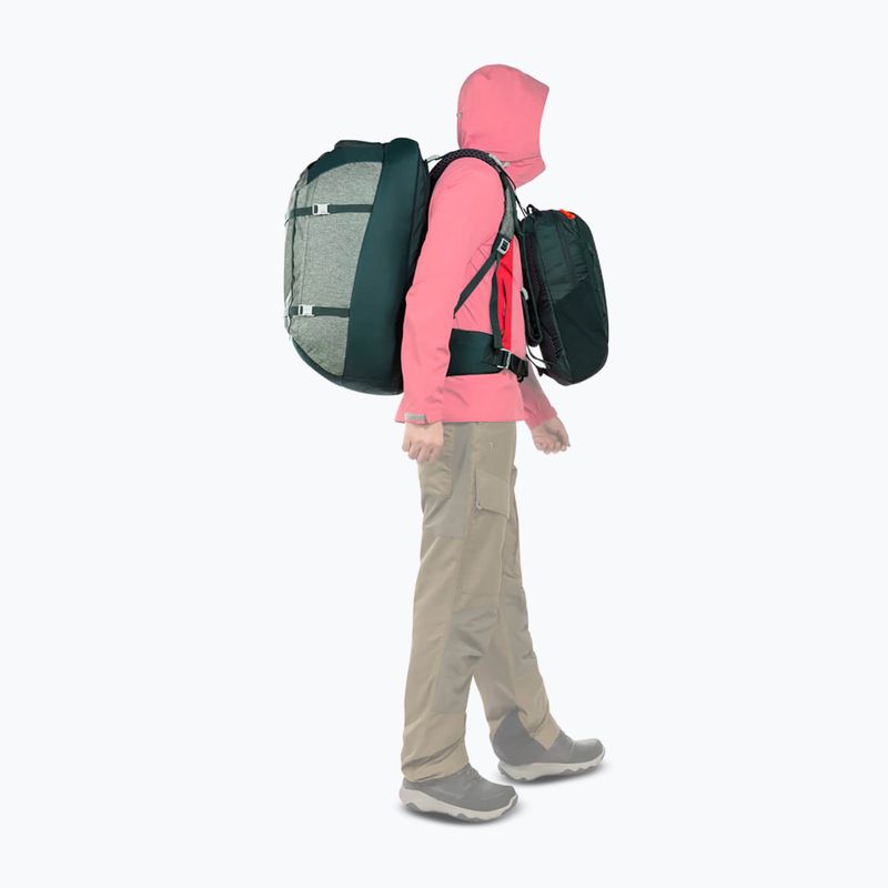 Dámsky turistický batoh Tatonka Great Escape 50 + 15 l sage green 16