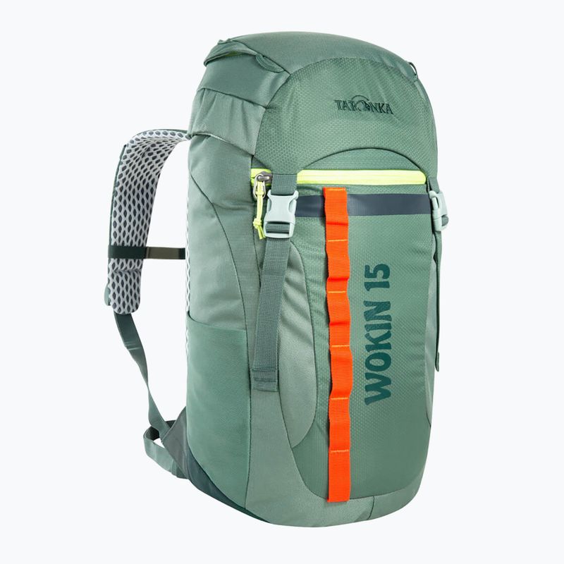 Detský turistický batoh Tatonka Wokin 15 l sage green 2