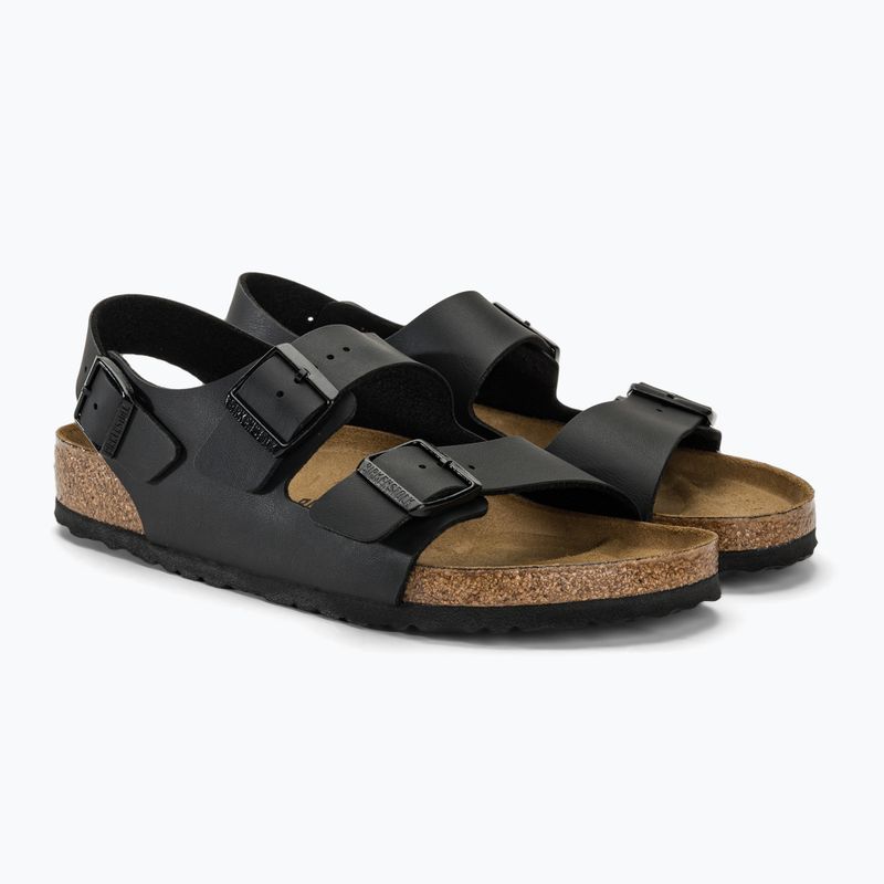 BIRKENSTOCK Milano BF Regular čierne sandále 5