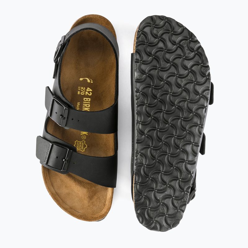 BIRKENSTOCK Milano BF Regular čierne sandále 10