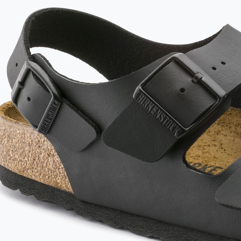 BIRKENSTOCK Milano BF Regular čierne sandále 11
