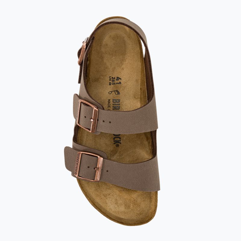 BIRKENSTOCK Milano BFBC Regular moka sandále 7