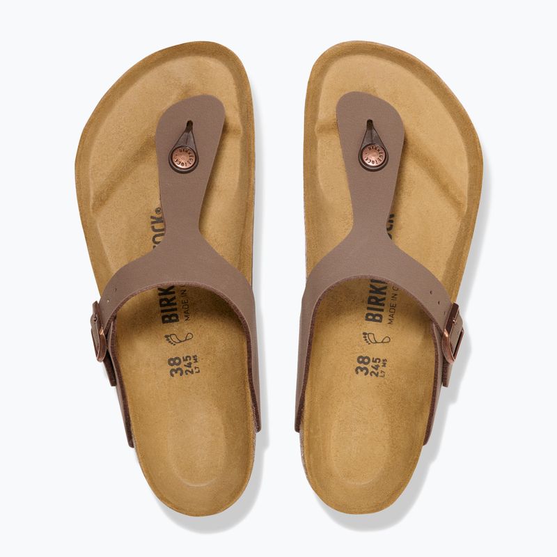 Žabky BIRKENSTOCK Gizeh Birkibuc mocca 3