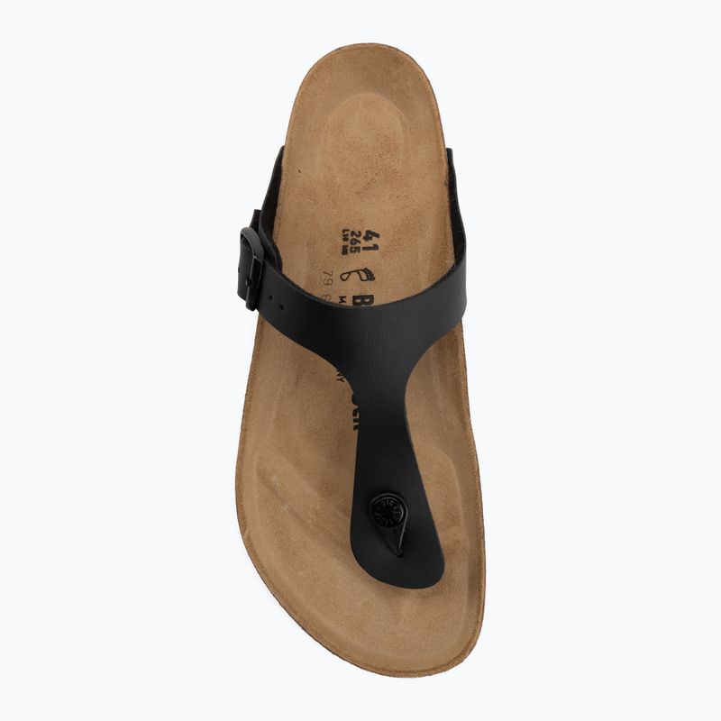 Šľapky BIRKENSTOCK Gizeh Birko-Flor black 5