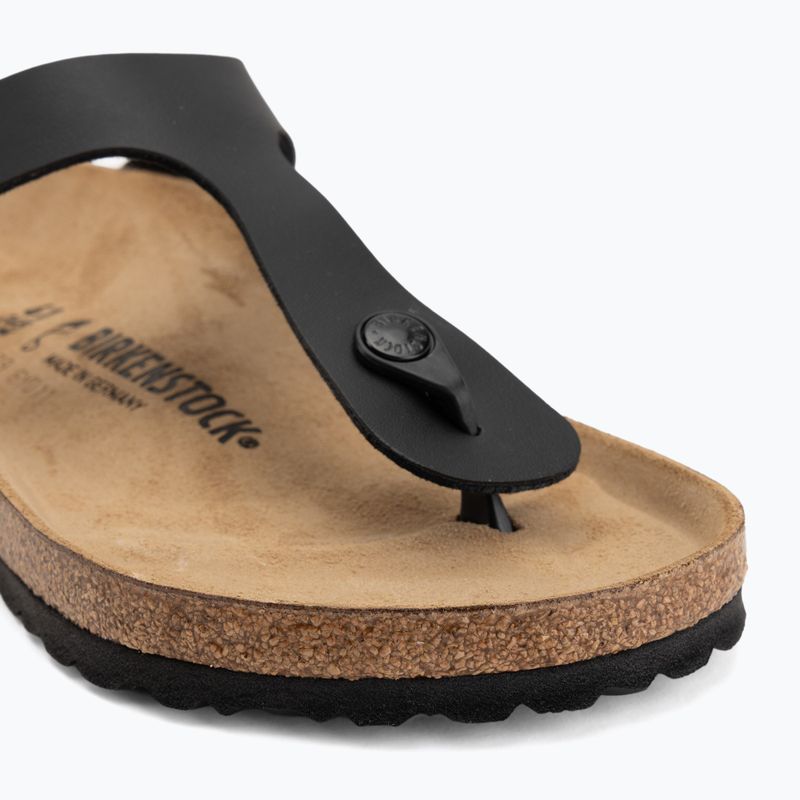Šľapky BIRKENSTOCK Gizeh Birko-Flor black 7