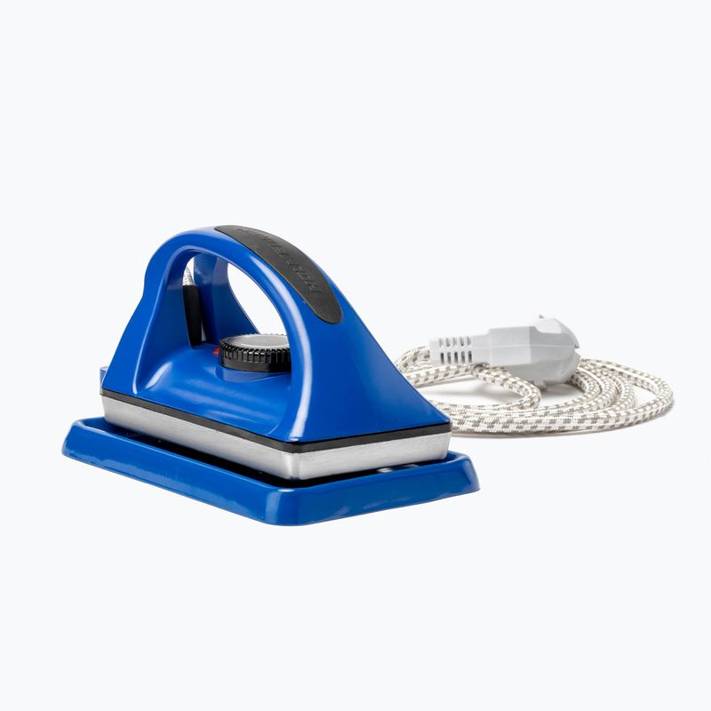 Servisná žehlička HOLMENKOL Smart s vrúbkovaným dnom modrá 20603