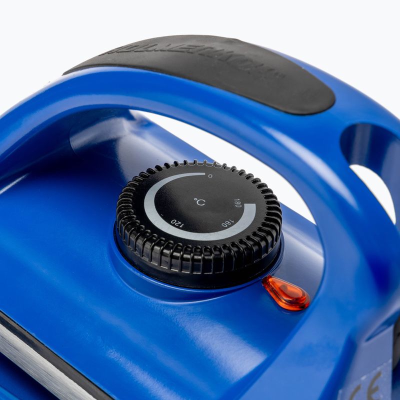 Servisná žehlička HOLMENKOL Smart s vrúbkovaným dnom modrá 20603 4