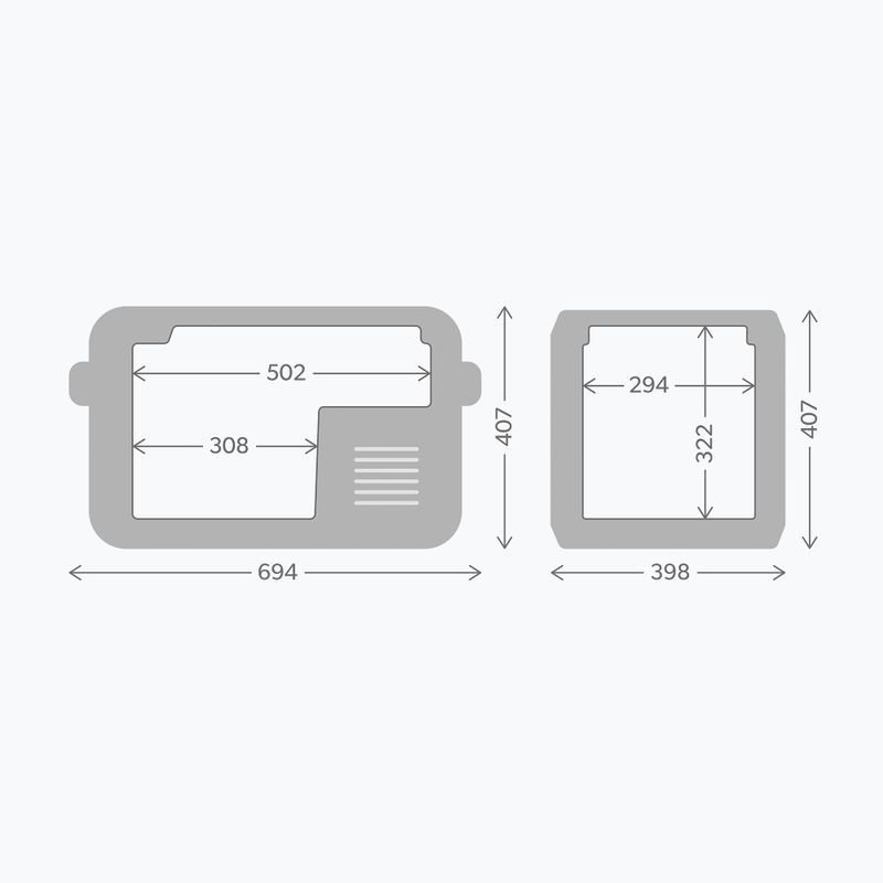 Cestovná chladnička Dometic CFX3 35 čierna 9600025324 7