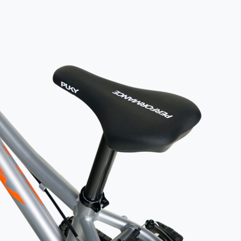PUKY LS Pro 16 strieborno-oranžový bicykel 442 7