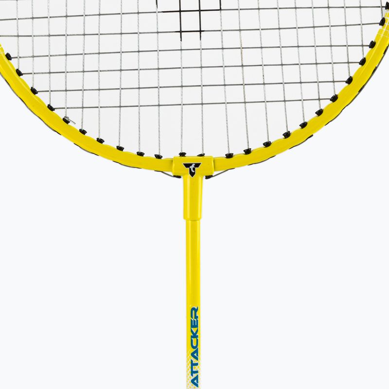 Rodinný bedmintonový set Talbot-Torro modro-žltý 449415 5