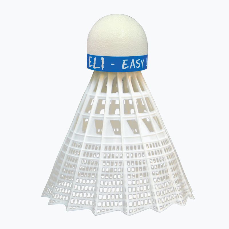 Badmintonové košíky Talbot-Torro Eli 6 ks biele. 4