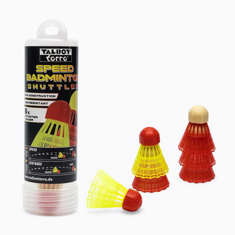 Talbot-Torro Speedminton crossmintonové šípky 6 ks.
