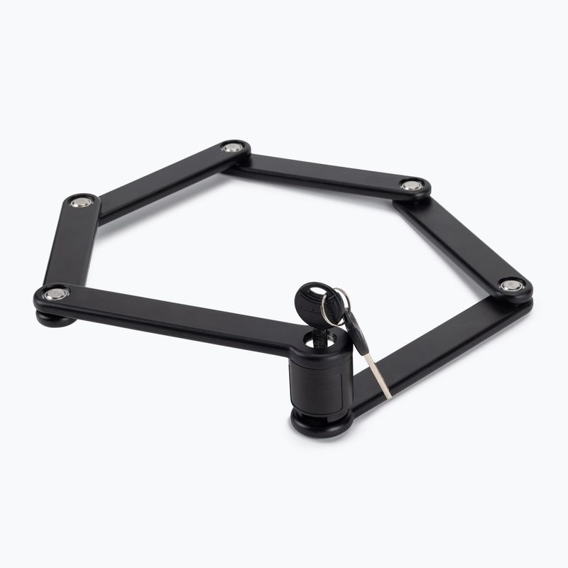 Trelock F 2/85 skladací zámok na bicykel čierny TR-8004904 2