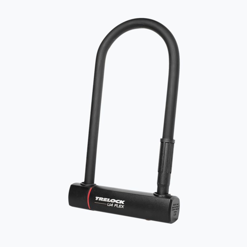 Zámok na bicykel Trelock U4 Flex U-Lock čierny