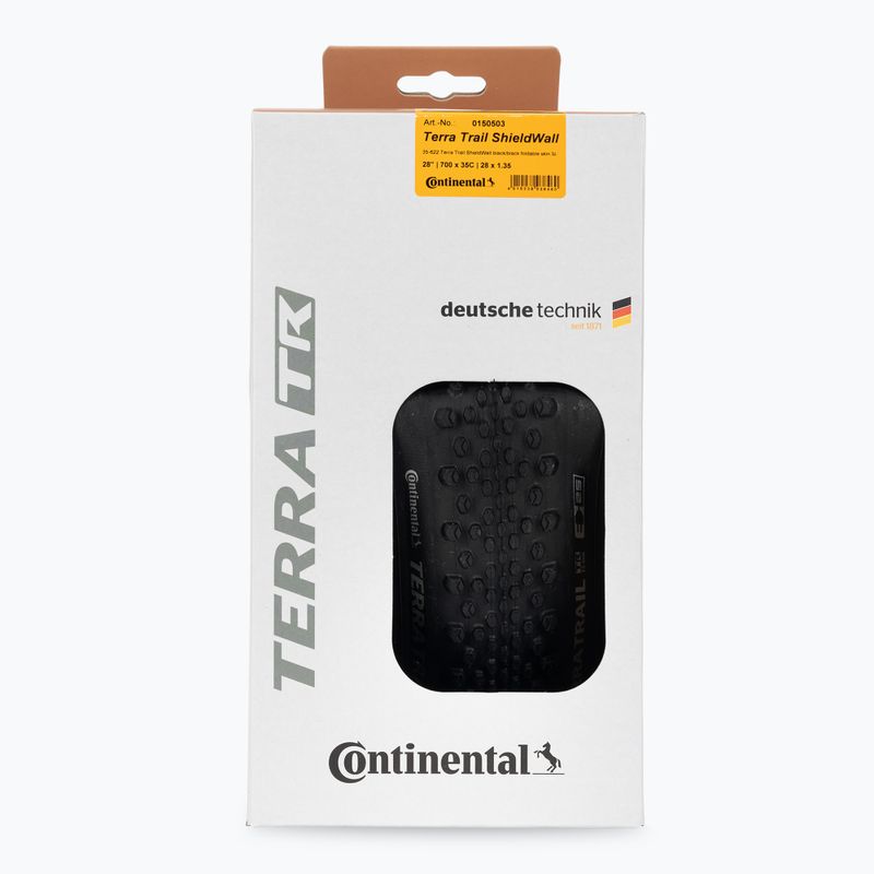 Cyklistické pneumatiky Continental Terra Trail SW 700 x 35C čierne 2