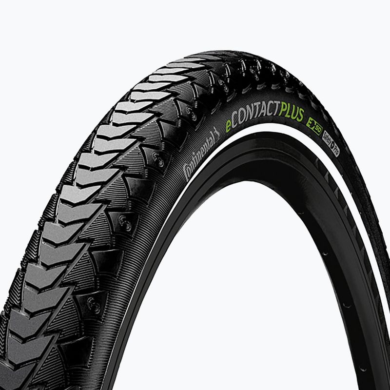 Cyklistická pneumatika Continental eContact Plus wire 27,5 x 2,5 black/reflex