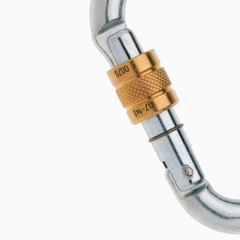 Karabínka EDELRID Steel HMS Screw silver 2