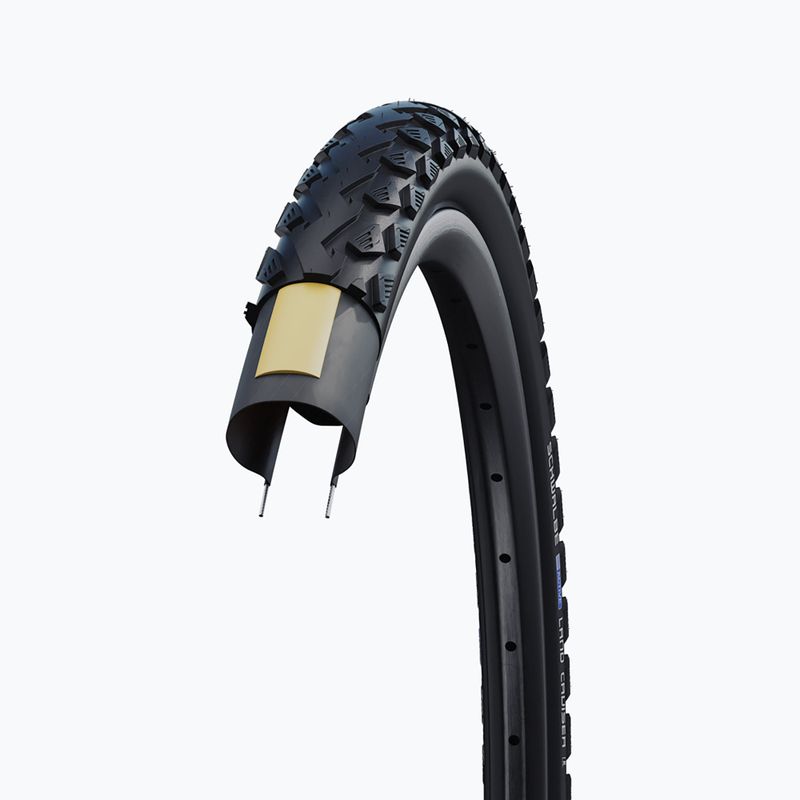 Plášť na bicykel  SCHWALBE Land Cruiser K-Guard SBC 24 x 2.00 black 6