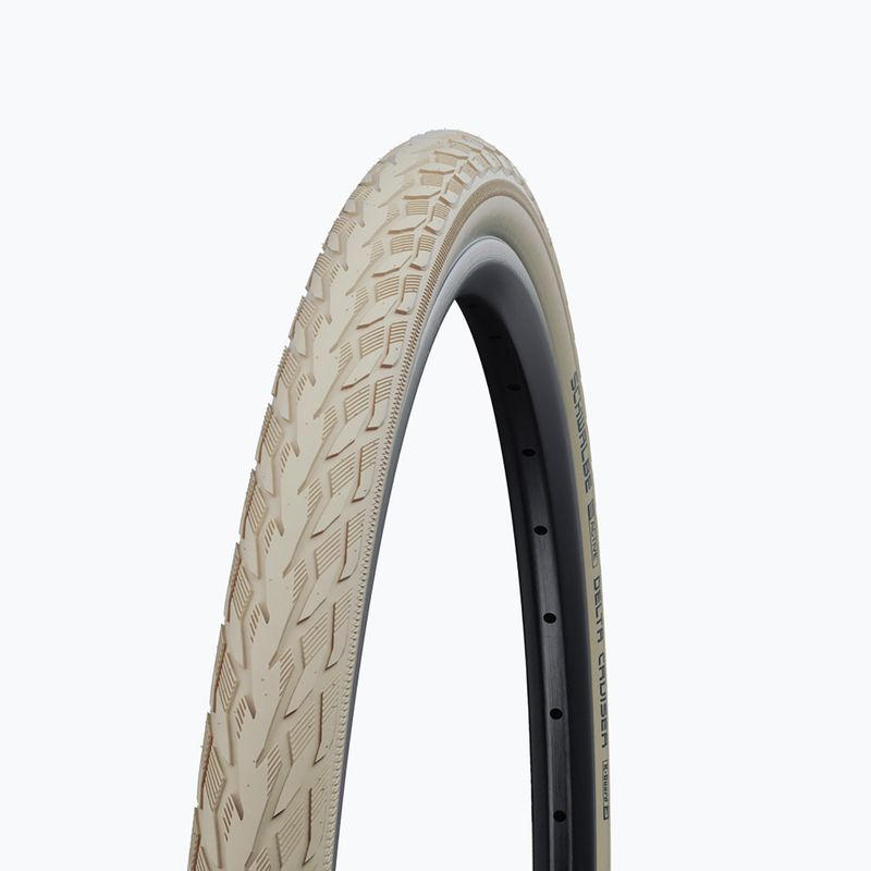 Pneumatika SCHWALBE Delta Cruiser K-Guard SBC wire creme