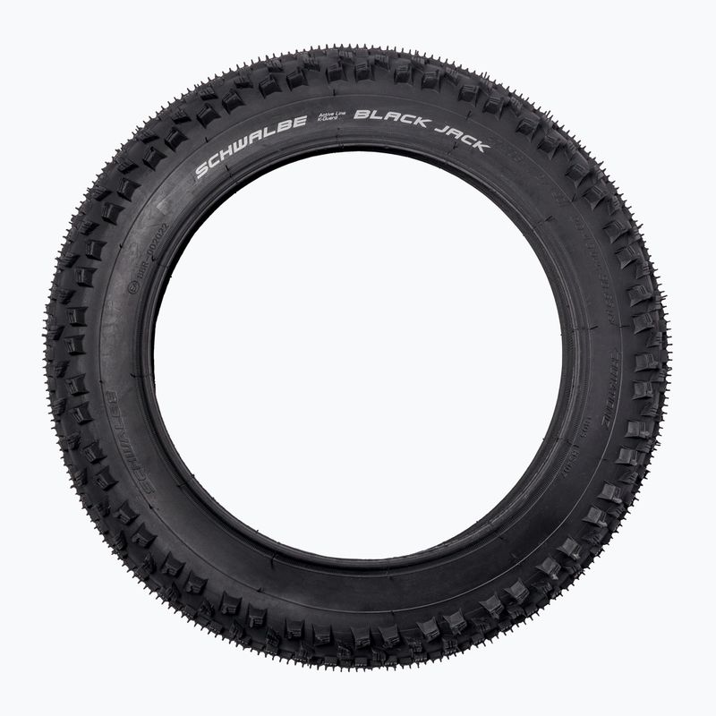 Plášť na bicykel  SCHWALBE Black Jack K-Guard Black N Roll 18 x 1.90 black 4