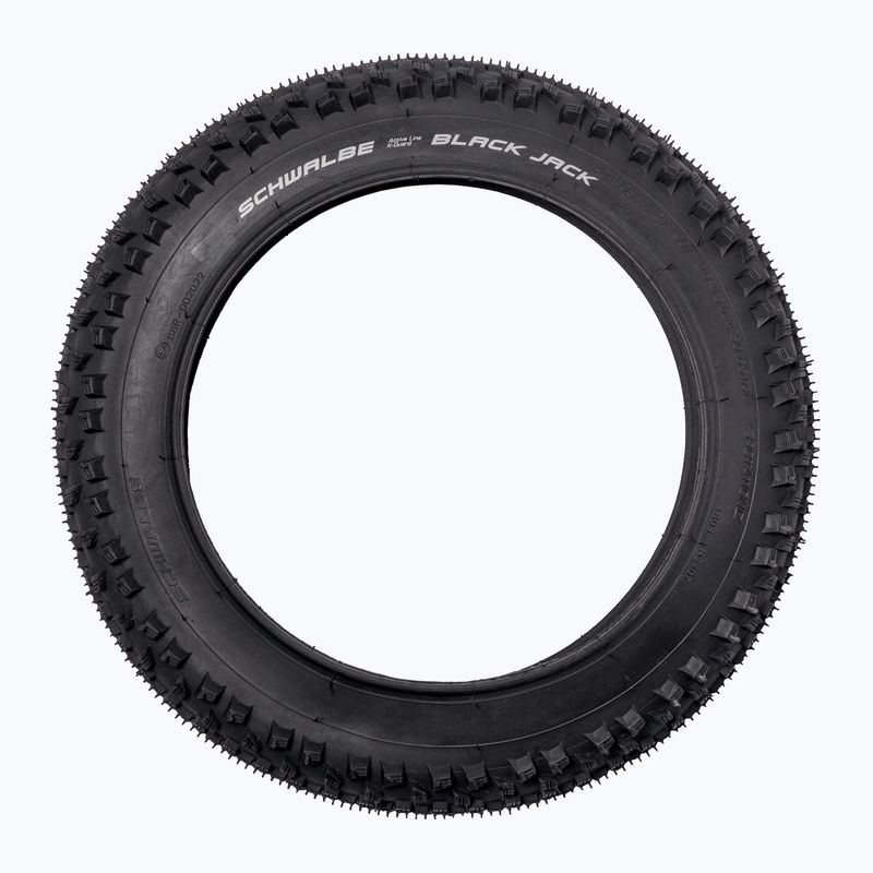 Cyklistické pneumatiky SCHWALBE Black Jack K-Guard Black N Roll wire black 4