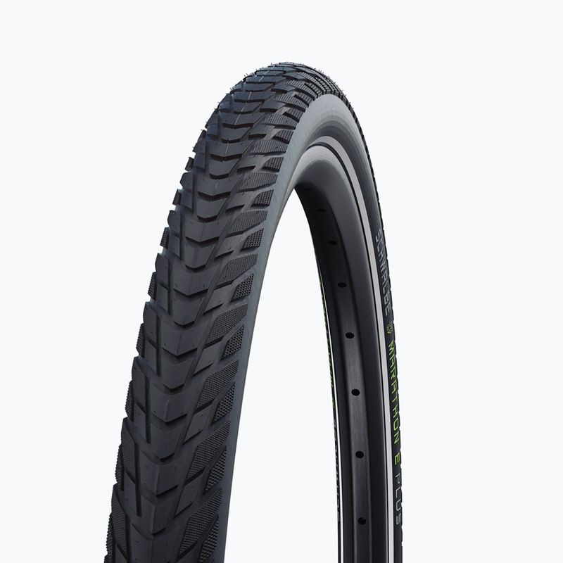 SCHWALBE Marathon E-Plus Smart Dualguard Addix E wire čierna reflexná cyklistická pneumatika 4