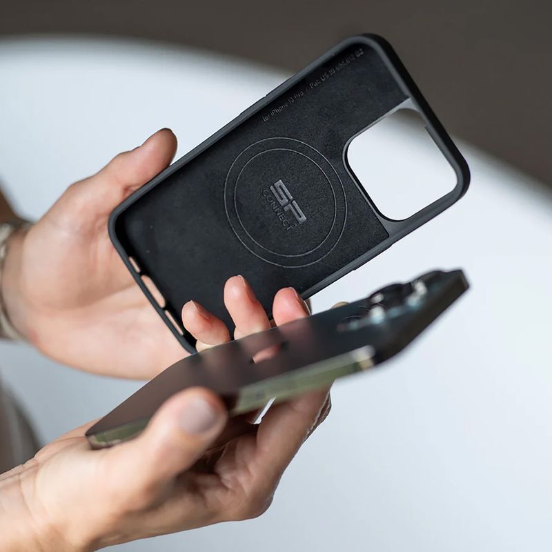 Puzdro na telefón SP CONNECT for iPhone 15 Plus SPC+ black 4