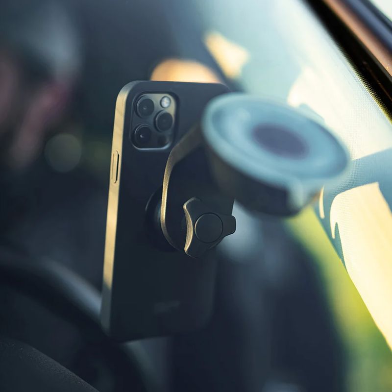 Držiak telefónu do auta SP CONNECT Suction Mount s držiakom na čelné sklo čierny 53141 7
