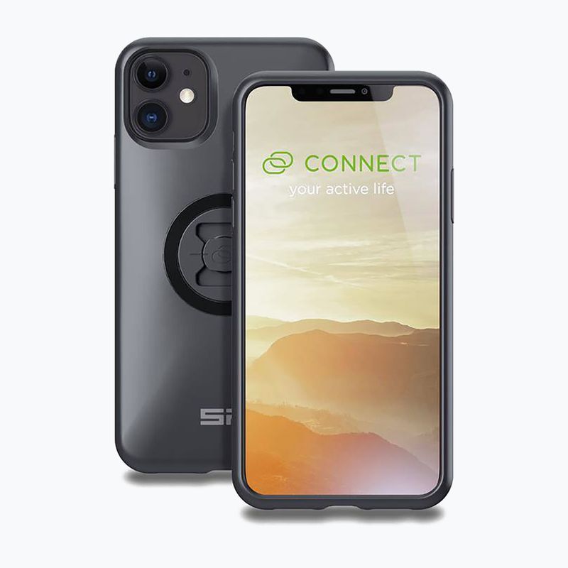 Puzdro s držiakom na bicykel SP CONNECT Bundle II Iphone 11 / XR čierne 55224