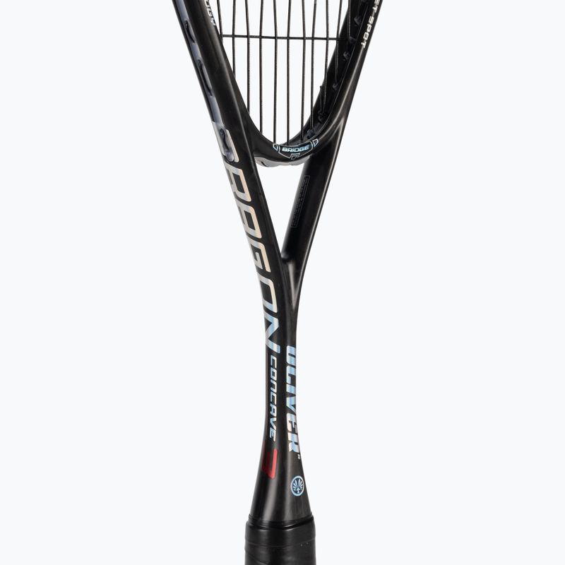 Squashová raketa Oliver Dragon 3 čierna a červená 4