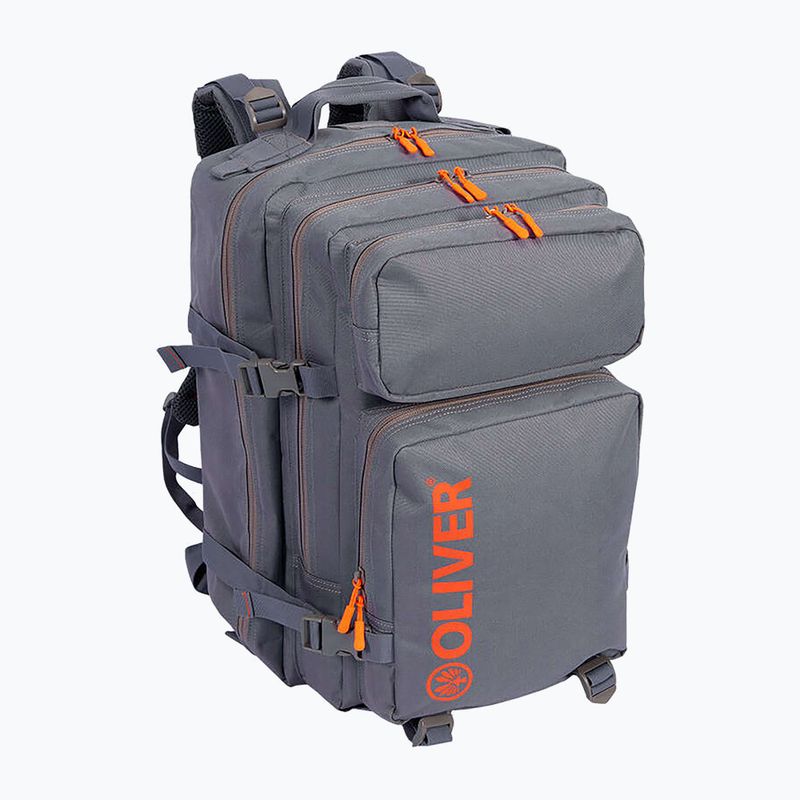 Batoh Oliver Backpack 2R grey/ orange