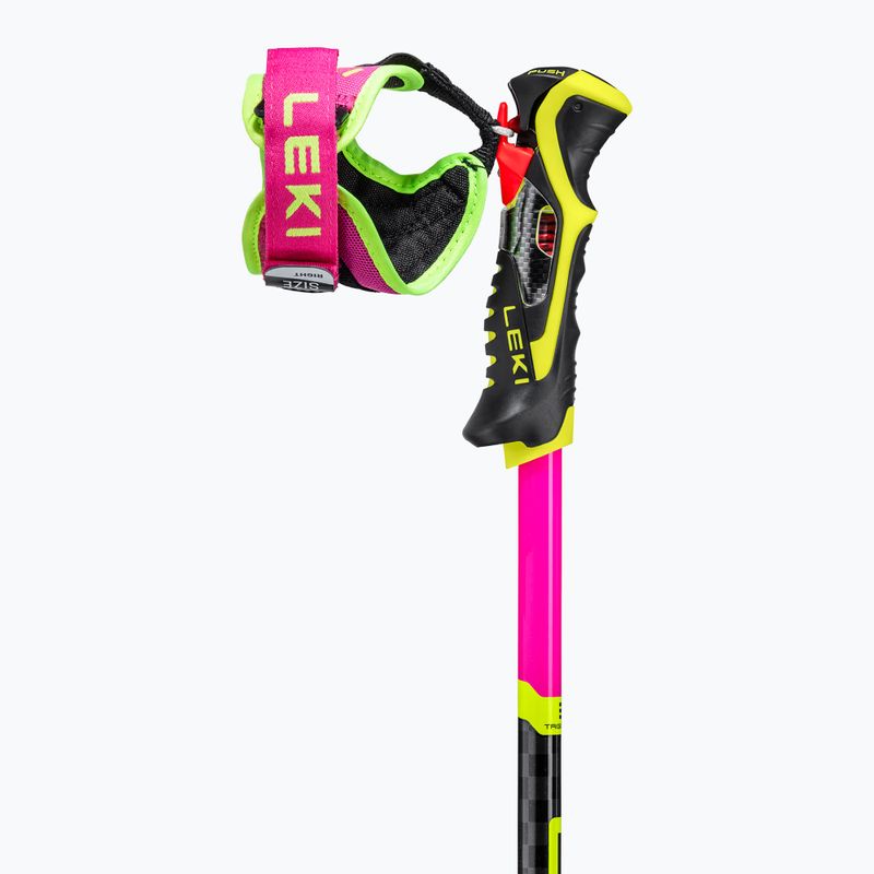 Lyžiarske palice LEKI Venom SL 3D neon pink/black/neon yellow 3