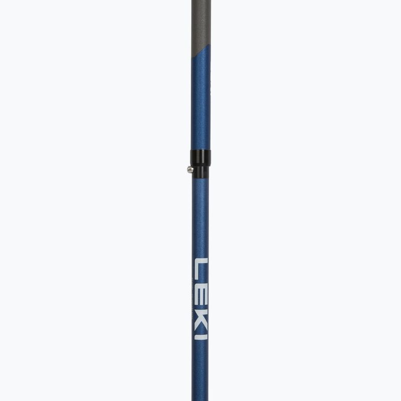 Palice na nordic walking LEKI Traveller FX.One Carbon tmavomodro-strieborné 6532582111 4