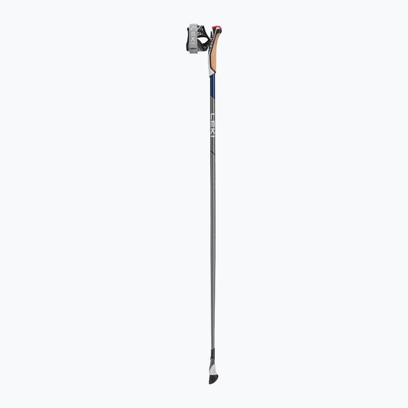 Palice na nordic walking LEKI Smart Flash šedo-tmavomodré 653254115