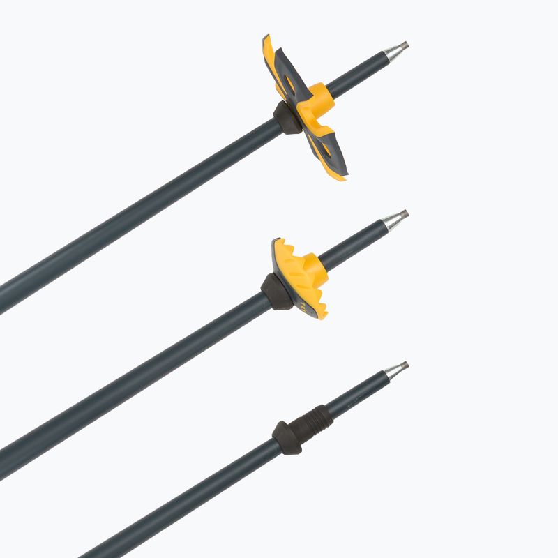 Lyžiarske paličky LEKI Spitfire 3D denim blue/ aegean blue/ mustard yellow 5