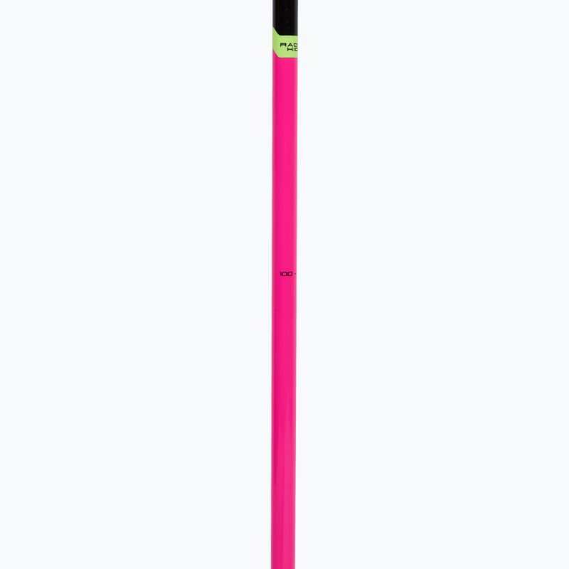 Lyžiarske paličky dziecięce LEKI Racing neon pink/ black/ neon yellow 4