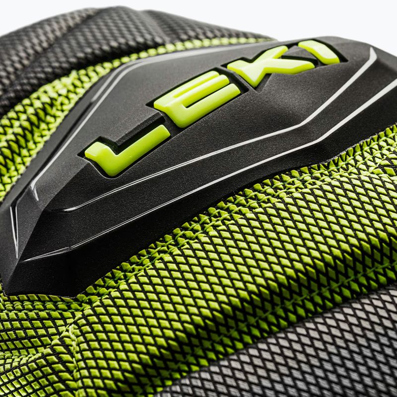 Pánske lyžiarske rukavice LEKI WCR Coach 3D Mitt black/ice lemon 6